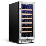 15" Wine Cooler for 33 Bottles