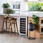 15" Wine Cooler for 33 Bottles