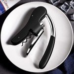 KEISSCO Manual Corkscrew with Foil Cutter and Extra Spiral