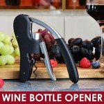 KEISSCO Manual Corkscrew with Foil Cutter and Extra Spiral