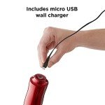 Rabbit Electric Corkscrew Wine Opener - Metallic Red