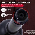 Wine Saver Vacuum Pump with Bottle Stoppers