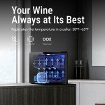 Yeego 12-Bottle Freestanding Wine Cooler