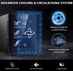 6-Bottle Countertop Wine Cooler with Rack