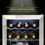 Schmécké 12-Bottle Stainless Steel Wine Cooler