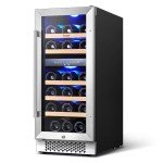 Yeego 15" Dual Zone Wine Cooler Refrigerator