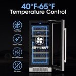 Yeego 15" Dual Zone Wine Cooler Refrigerator