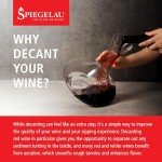 Spiegelau Authentis Modern Crystal Wine Decanter