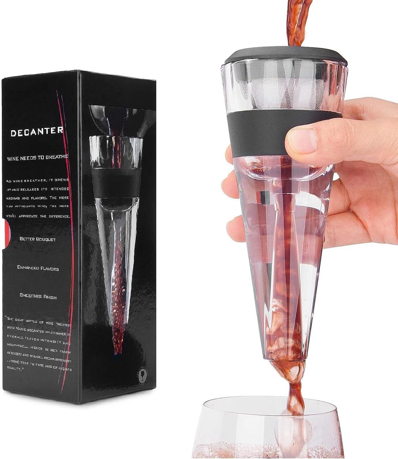 Portable Wine Aerator and Decanter Pourer