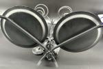 Austrian Double Wine Aerator with Iron Stand