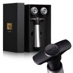 Vacu Vin Stainless Steel Wine Pump Gift Set