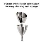 Rabbit Wine Aerator Funnel with Sediment Strainer
