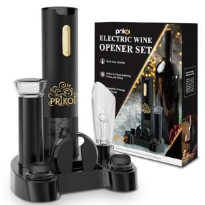 Electric Wine Opener Set with Charging Base