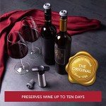 Vacu Vin Stainless Steel Wine Pump Gift Set