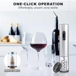 COKUNST Electric Wine Opener with Foil Cutter