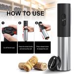 COKUNST Electric Wine Opener with Foil Cutter