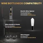 Electric Wine Opener Set with Charging Base
