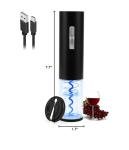 Electric Wine Opener with Foil Cutter and LED