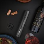 Electric Wine Opener Set with Vacuum Stopper and Foil Cutter
