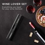 Electric Wine Opener Set with Greeting Card