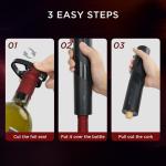 Electric Wine Opener Set with Greeting Card