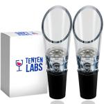 TenTen Labs Wine Aerator Pourer Spout Set
