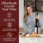 Electric Wine Opener with Foil Cutter Stand