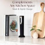 Electric Wine Opener with Foil Cutter Stand