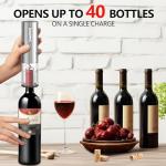 4-in-1 Electric Wine Opener and Decanter Set