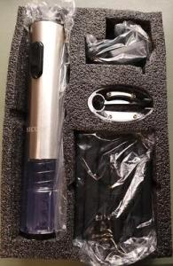 Secura Electric Wine Opener Set with Foil Cutter