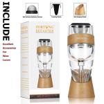 ZORTUNG Wine Aerator Decanter with Travel Bag