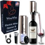 Electric Wine Aerator and Corkscrew Set