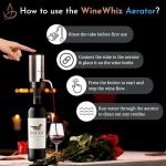 Electric Wine Aerator and Corkscrew Set