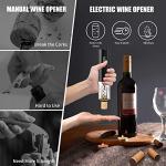 Rechargeable Electric Wine Opener Set with Accessories