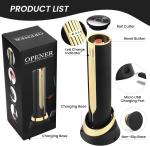 Electric Wine Opener Set with Foil Cutter