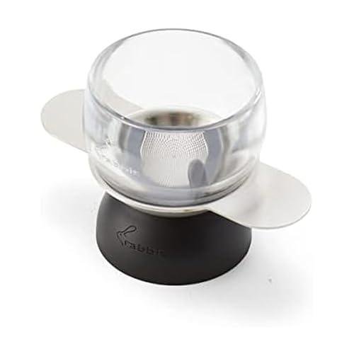 Rabbit Wine Aerator with Sediment Strainer and Stand