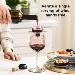 Rabbit Wine Aerator with Sediment Strainer and Stand