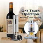 Rechargeable Electric Wine Opener with Foil Cutter
