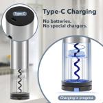 Rechargeable Electric Wine Opener with Foil Cutter