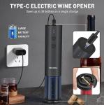 Secura Automatic Electric Wine Opener - Black