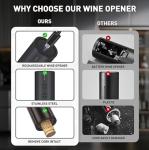 Secura Automatic Electric Wine Opener - Black