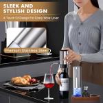 Electric Wine Opener Set with Accessories – Elegant Gift