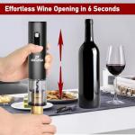 JINGASA Rechargeable Electric Wine Opener & Foil Cutter