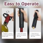 Electric Wine Bottle Opener Set with Accessories