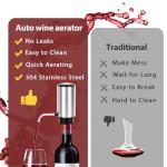 Electric Wine Aerator and Dispenser Set