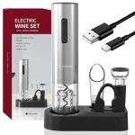5-in-1 Electric Wine Opener Set with Foil Cutter