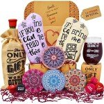 Luxury Wine Gift Basket with Fun Accessories