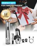 Circle Joy 7-in-1 Electric Wine Opener Set