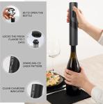 Electric Wine Set for Opening, Serving, and Preserving