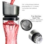 Elegant Hand Blown Wine Decanter with Aerator